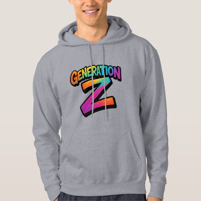 Men's Basic Hooded Sweatshirt (Front)