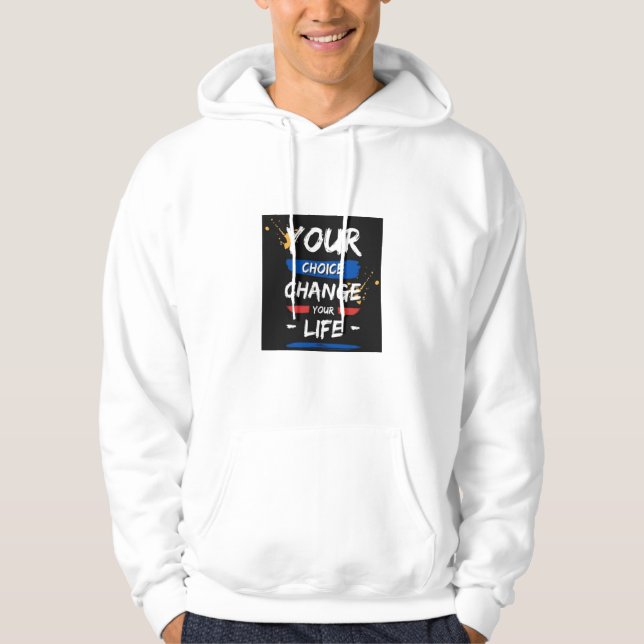 Men's Basic Hooded Sweatshirt (Front)