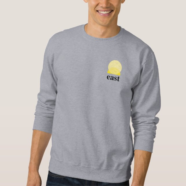 Men's Basic Sweatshirt in Grey (Front)