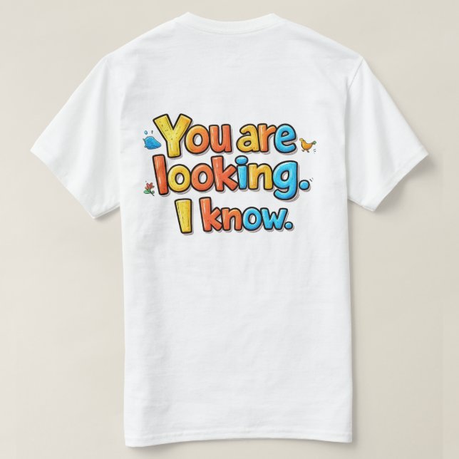 Men's Basic T-Shirt (Design Back)