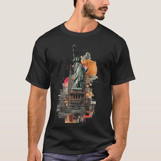 Men's Basic T-Shirt Comfortable, casual and loose  (Front)