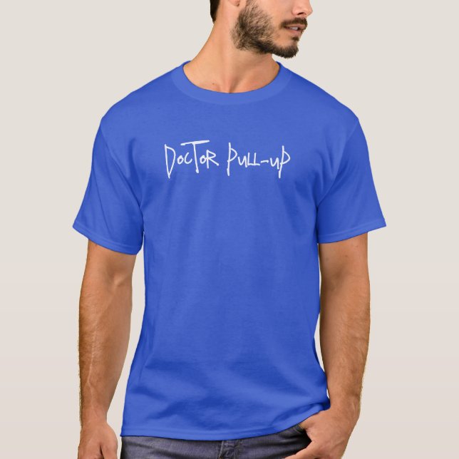 Men's Basic T-Shirt | Doctor Pull-Up (Front)