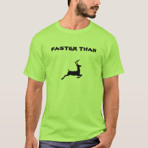 Men's Basic T-Shirt | Faster Than Deer