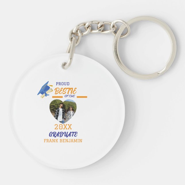 Men's Basic T-Shirt Key Ring (Back)