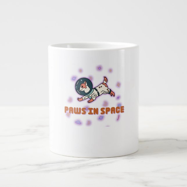 Men's Basic T-Shirt Large Coffee Mug (Front)