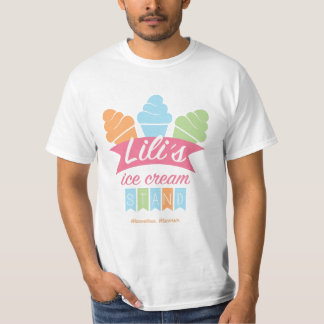 Men's Basic T-Shirt - Lili's Ice Cream Stand