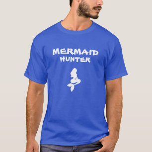 Men's Basic T-Shirt Mermaid Hunter