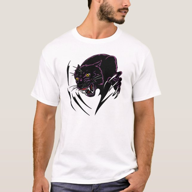 Men's Basic T-Shirt/Panther T-Shirt (Front)