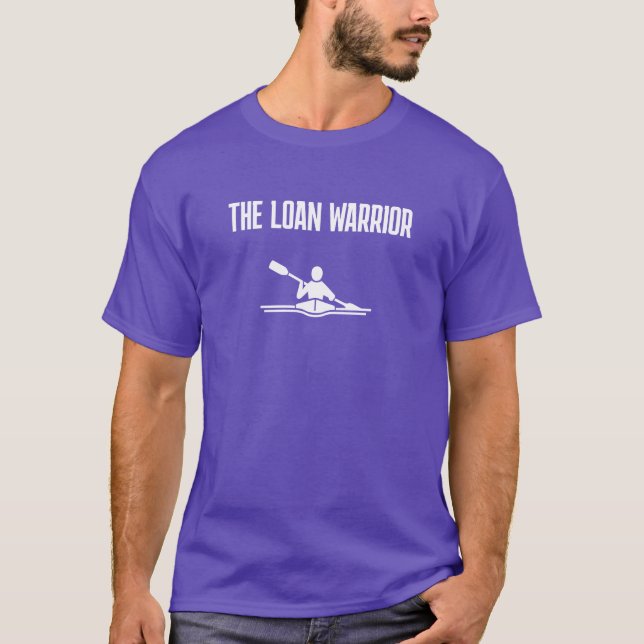 Men's Basic T-Shirt | The Loan Warrior (Front)