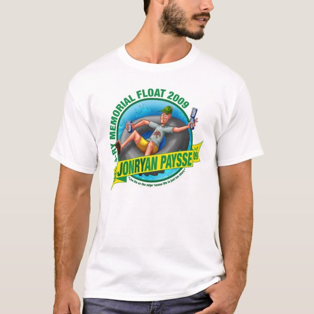 Mens Basic T (white) T-Shirt (Front)
