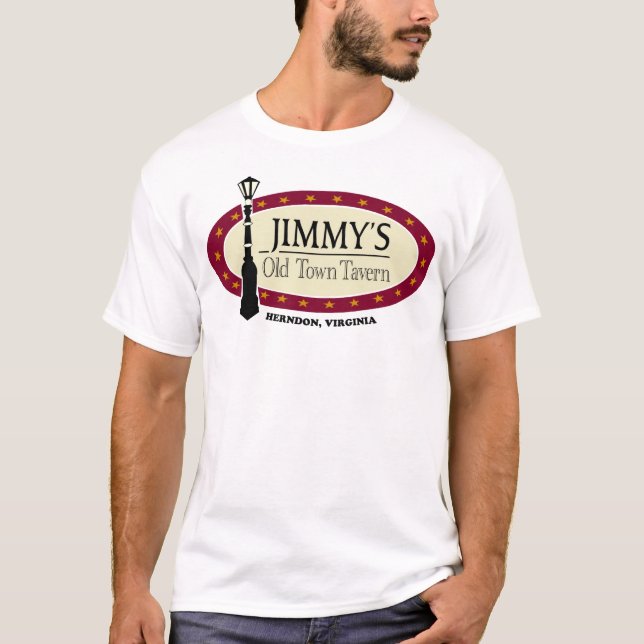 Men's Basic White JOTT Logo T-Shirt (Front)