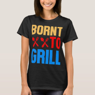 Mens BBQ BBQ grilling barbecue evening barbecue se T-Shirt