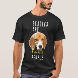 Mens Beagle Are My Favourite People T-Shirt