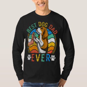 Mens Beagle Best Dog Dad Ever  Dog T-Shirt