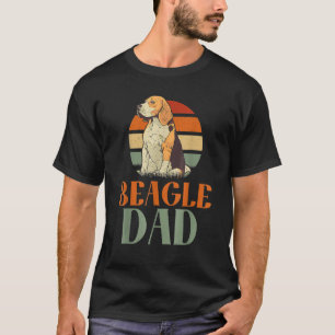 Mens Beagle Dad Beagle Father Beagle Owner Fathers T-Shirt
