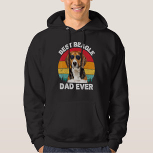 Mens Beagle Dad Vintage Cute Beagle Dog Owner Me Hoodie