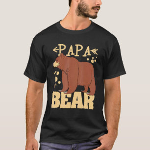 Mens Bear Papa Bear T-Shirt