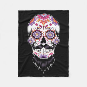 Mens Beard Day Of The Government Agencyd Bearded Fleece Blanket