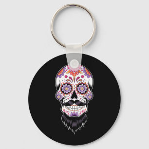 Mens Beard Day Of The Government Agencyd Bearded Key Ring