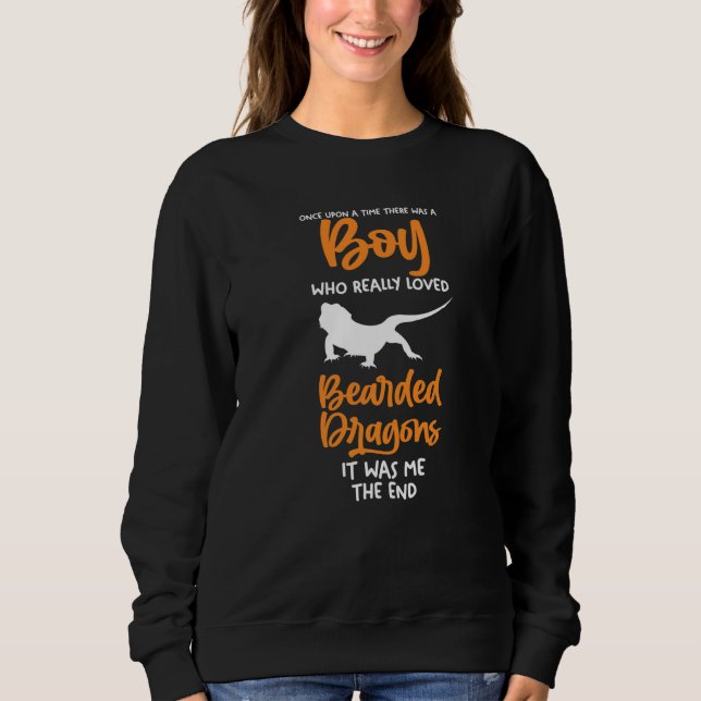 Mens Bearded Dragon  2 Sweatshirt (Front)