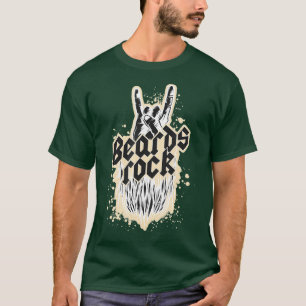 Mens Beards skirt beards are cool beard wearers T-Shirt