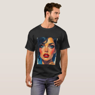 Mens Beautiful Graphic Image of Wine, Women & Song T-Shirt