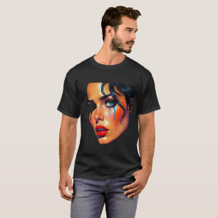 Mens Beautiful Graphic Image of Wine, Women & Song T-Shirt