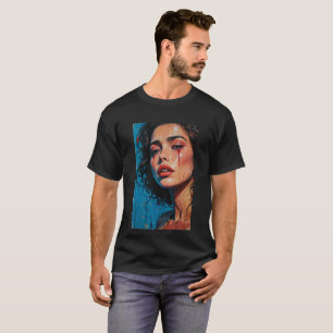 Mens Beautiful Graphic Image of Wine, Women & Song T-Shirt