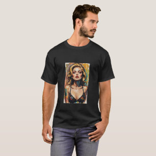 Mens Beautiful Graphic Image of Wine, Women & Song T-Shirt