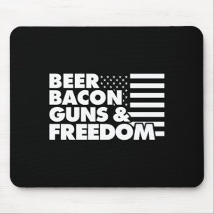 Mens Beer Bacon S And Dom Performance Mouse Pad