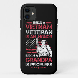 Mens Being A  Vietnam Veteran Is A Honour Gift For iPhone 11 Case