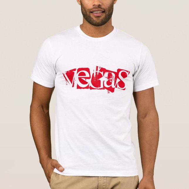 Mens Bella Canvas T-Shirt-Vegas T-Shirt (Front)