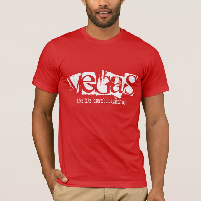 Mens Bella Canvas T-Shirt-Vegas T-Shirt (Front)