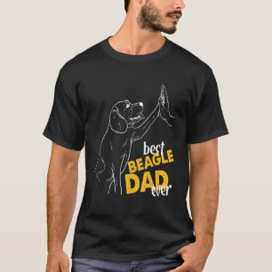 Mens Best Beagle Dad Ever Best Beagle Dad Beagle T-Shirt