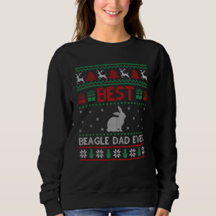 Mens Best Beagle Dad Ever Group Matching Beagle Da Sweatshirt