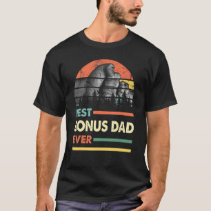 Mens Best Bonus Dad Ever Vintage For Mens Classic T-Shirt