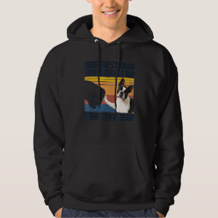 Mens Best Boston Terrier Dad Ever  Dog  Father's D Hoodie