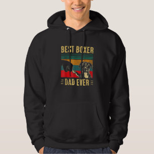 Mens Best Boxer Dad Ever Boxer Dog Dad Fathers D Hoodie