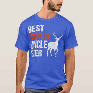 Mens Best Buckin Uncle Ever  Deer Hunters  T-Shirt