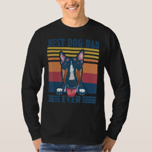 Mens Best Bull Terrier Dad Ever Dog Dad Father's T-Shirt