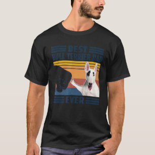 Mens Best Bull Terrier Dad Ever Dog Father's Day T-Shirt