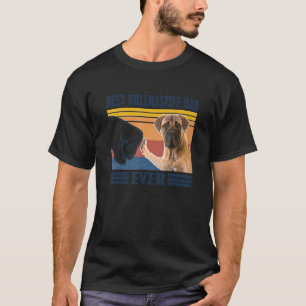 Mens Best Bullmastiff Dad Ever Dog Father's Day T-Shirt