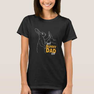 Mens Best Bunny Dad Ever Best Rabbit Dad Jumper T-Shirt