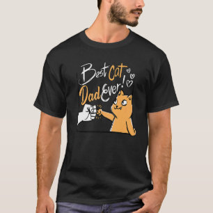 Mens Best Cat Dad Ever Premium T-Shirt