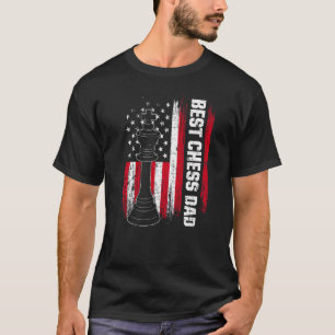 Mens Best Chess Dad Chess Club Chess Players Chess T-Shirt
