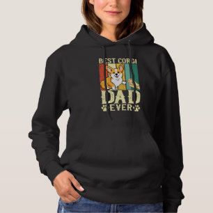 Mens Best Corgi Dad Ever Corgi For Corgi Hoodie