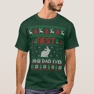 Mens Best Corgi Dad Ever Group Matching Corgi Dad  T-Shirt