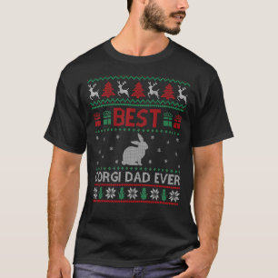 Mens Best Corgi Dad Ever Group Matching Corgi Dad T-Shirt