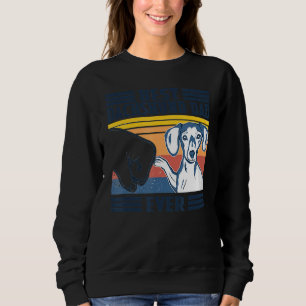 Mens Best Dachshund Dad Ever  Dog  Father's Day Sweatshirt