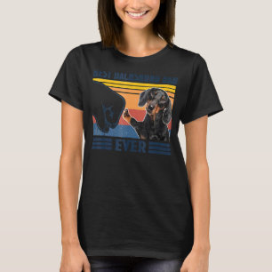Mens Best Dachshund Dad Ever Dog Father's Day T-Shirt